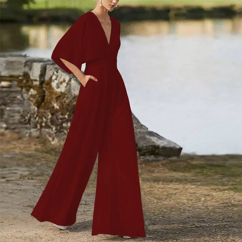 LS | Women Chic Flowing Fit Jumpsuit