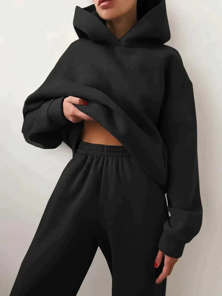 LS | Women Chic Hoodie Lounge Set