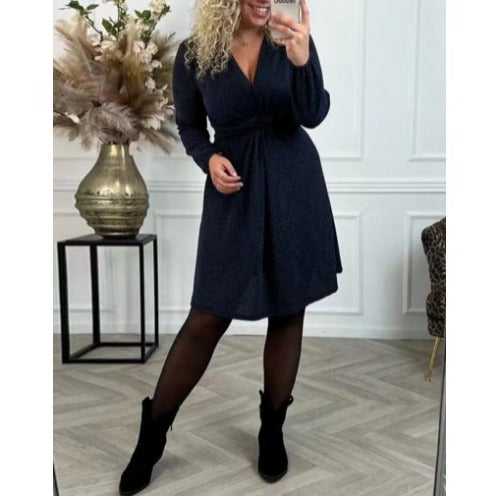 LS | Women Chic Knot Front Dress