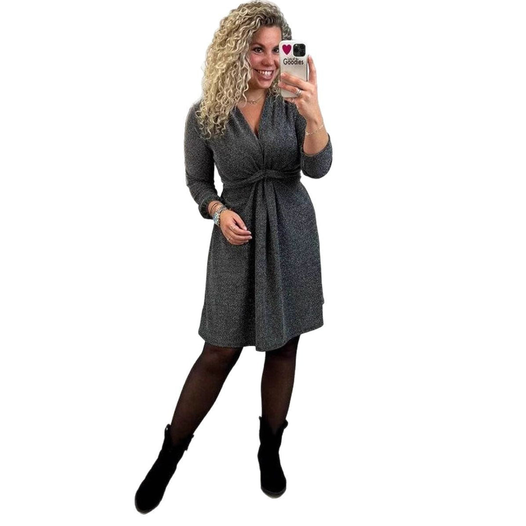 LS | Women Chic Knot Front Dress