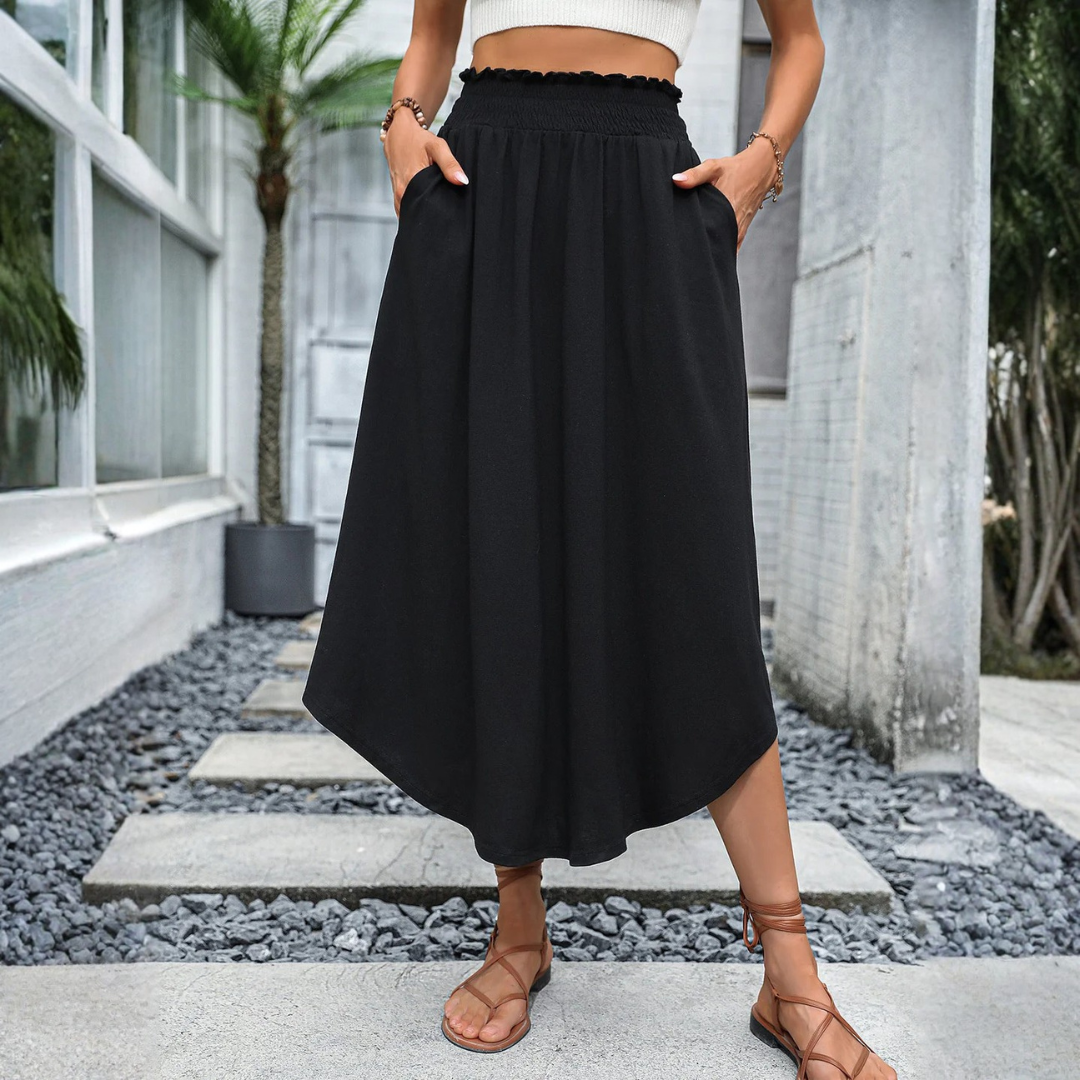 LS | Women Chic Midi Skirt