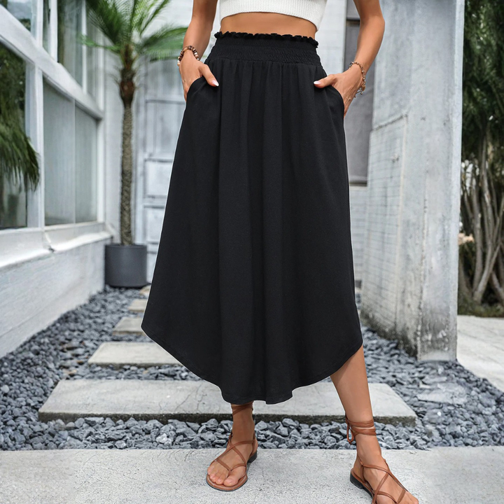 LS | Women Chic Midi Skirt