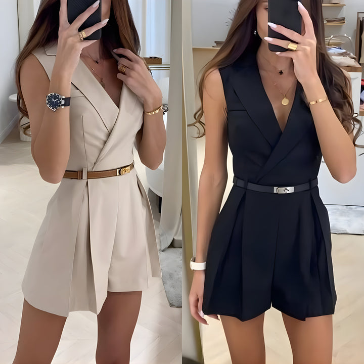 LS | Women Chic Office Romper