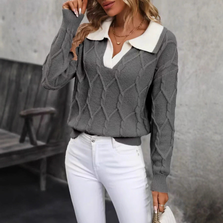 LS | Women Classic Knit Sweater