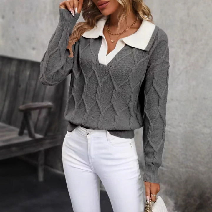 LS | Women Classic Knit Sweater