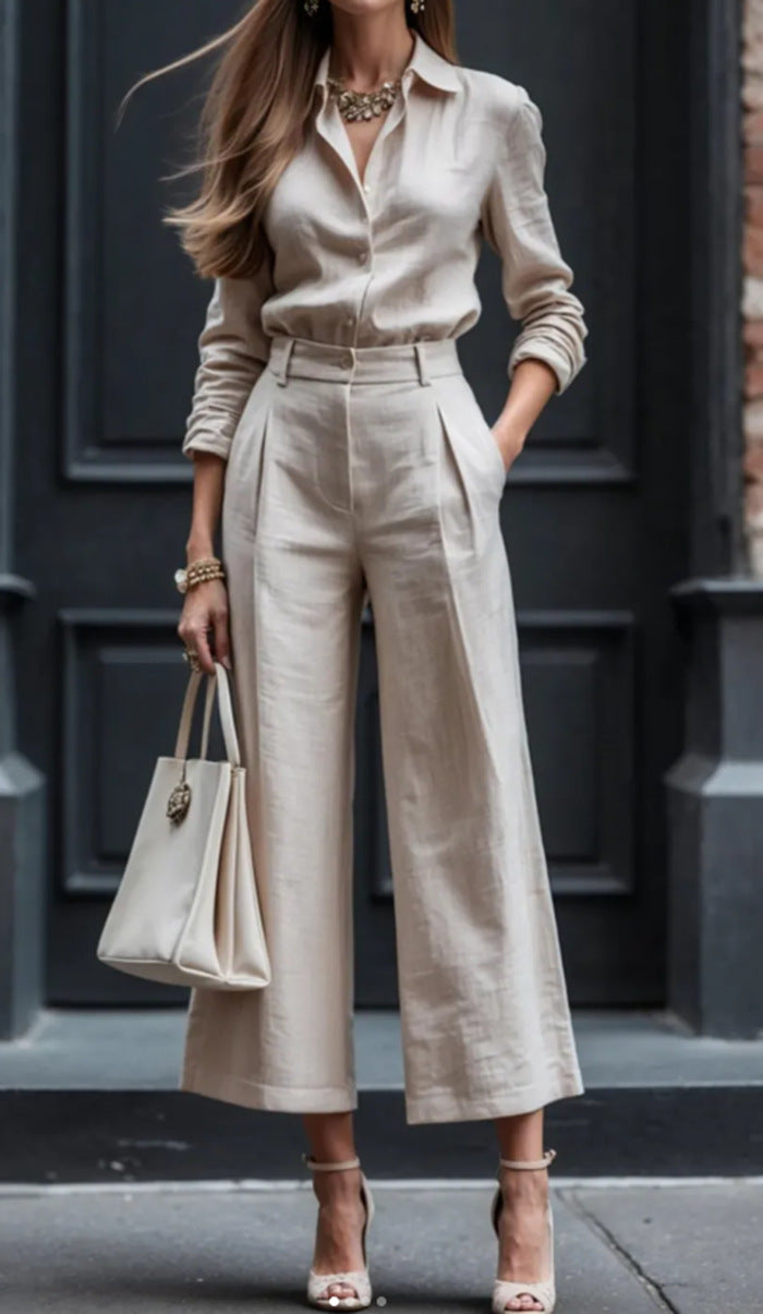 LS | Women Classic Top Pants Set