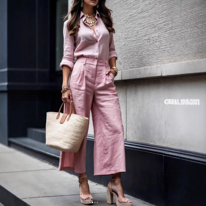 LS | Women Classic Top Pants Set