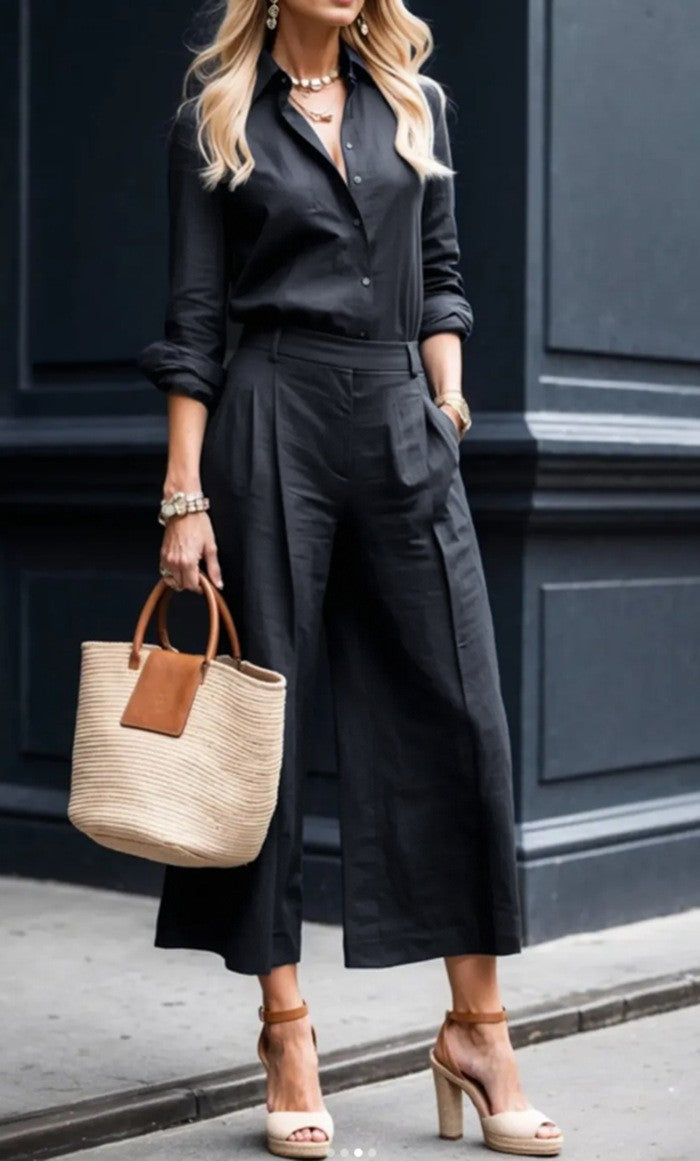 LS | Women Classic Top Pants Set
