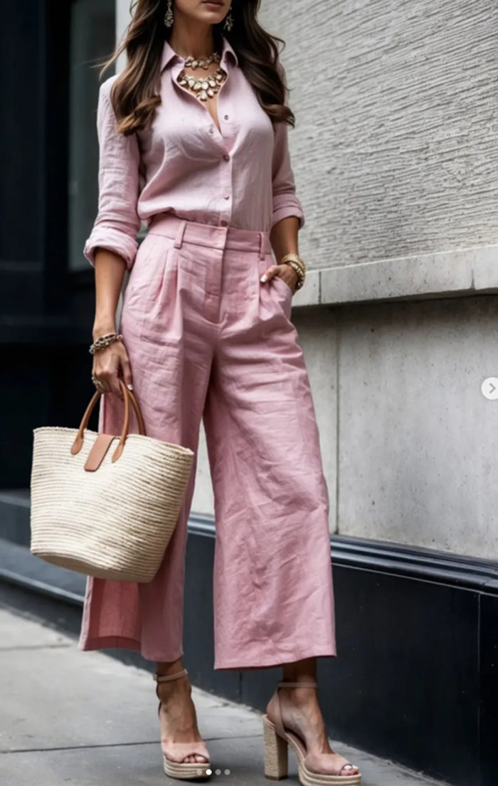 LS | Women Classic Top Pants Set