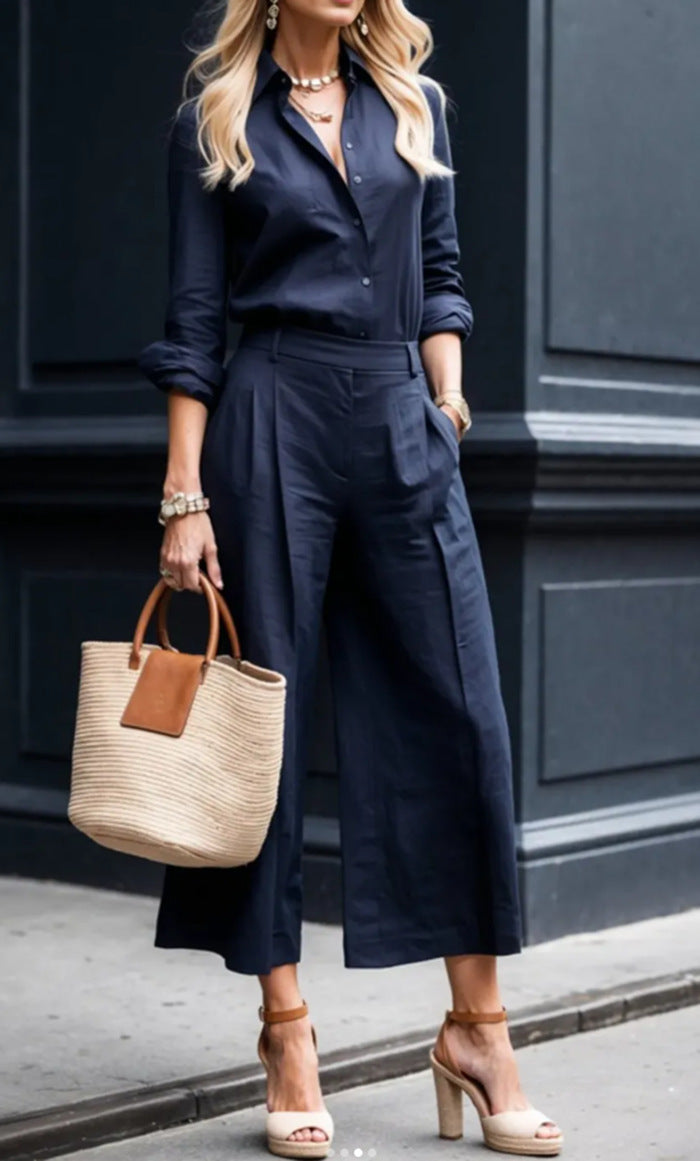 LS | Women Classic Top Pants Set