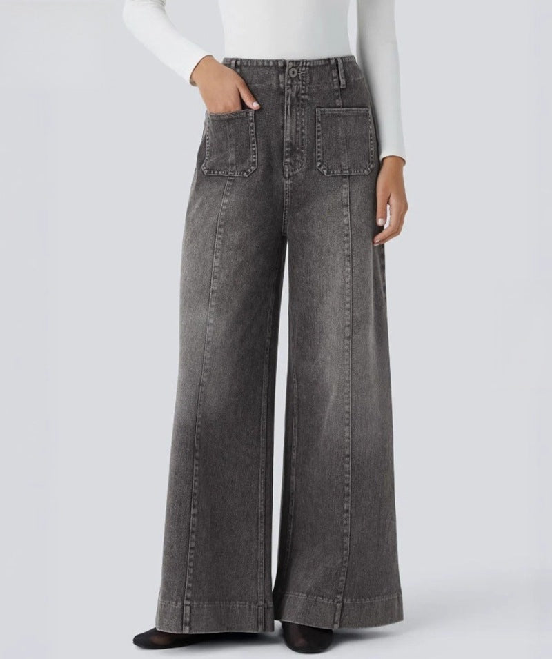LS | Women Classic Wide Leg Jeans