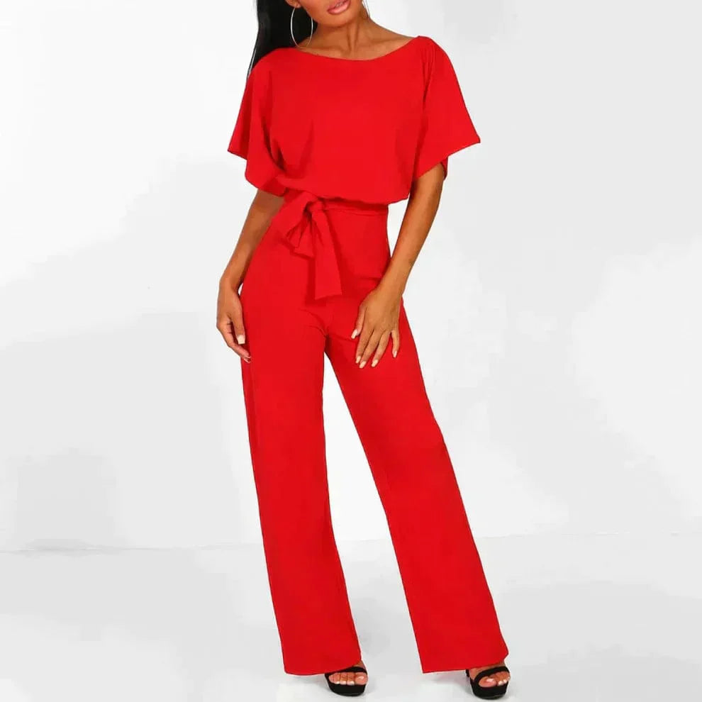 LS | Women Classy Short Sleeve Jumpsuit