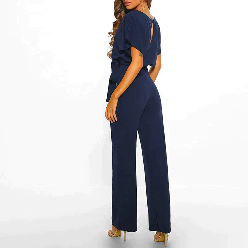 LS | Women Classy Short Sleeve Jumpsuit