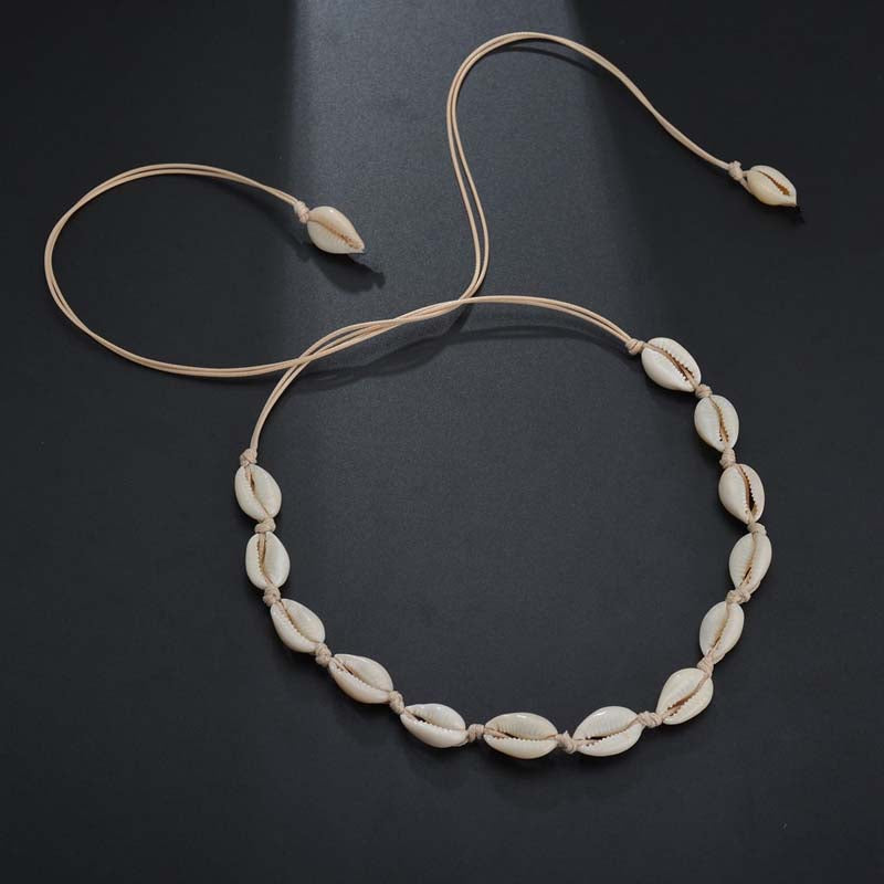 LS | Women Coastal Shell Choker Necklace