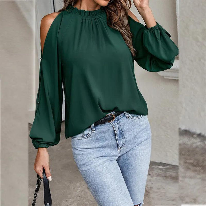 LS | Women Cold Shoulder Blouse