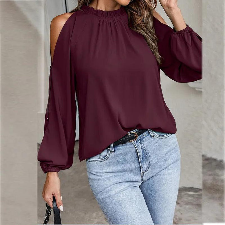 LS | Women Cold Shoulder Blouse