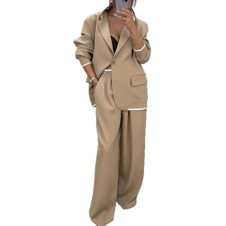 LS | Women Contemporary Blazer Pants Set