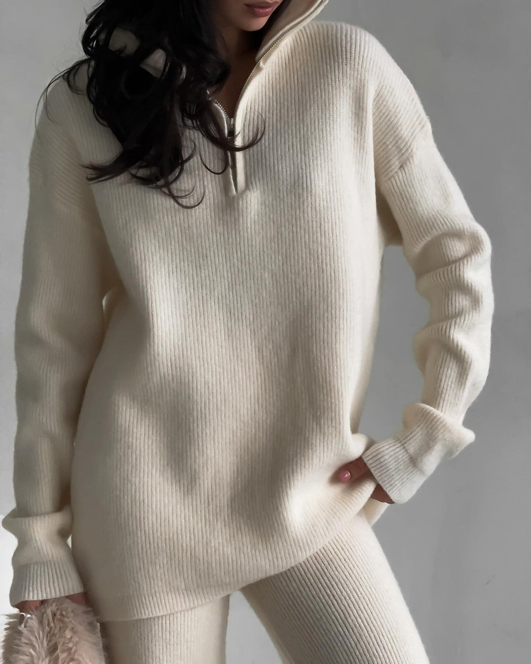 LS | Women Cozy Rib Lounge Set