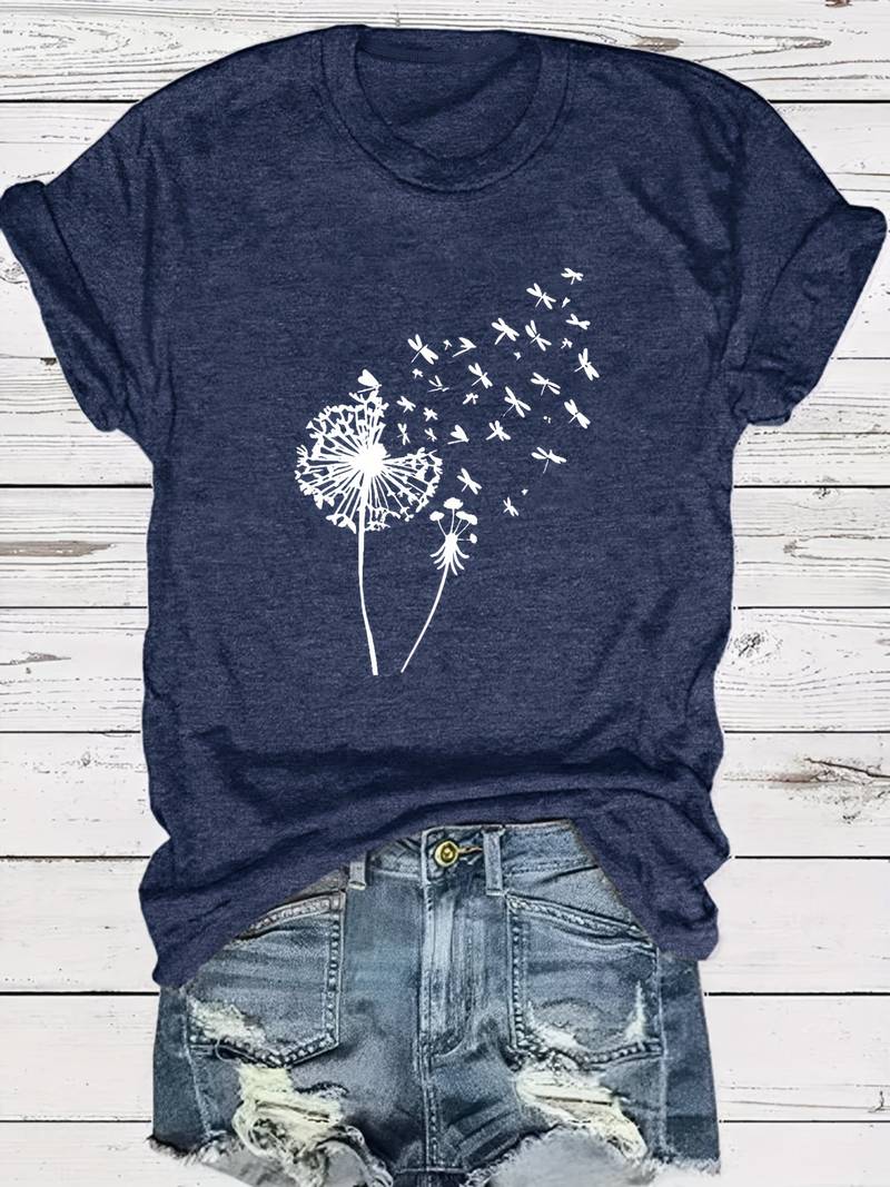 LS | Women Dandelion Print Shirt