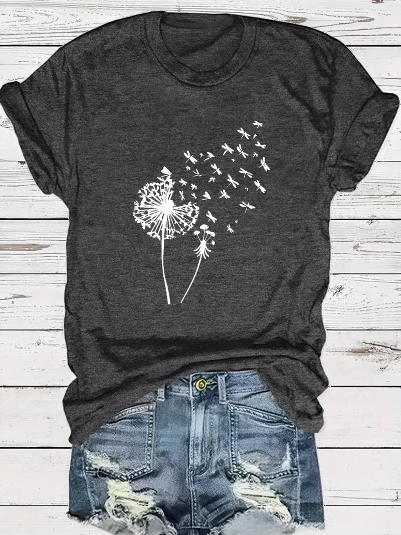 LS | Women Dandelion Print Shirt