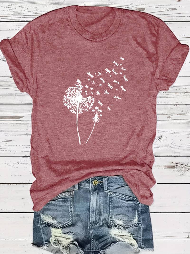 LS | Women Dandelion Print Shirt