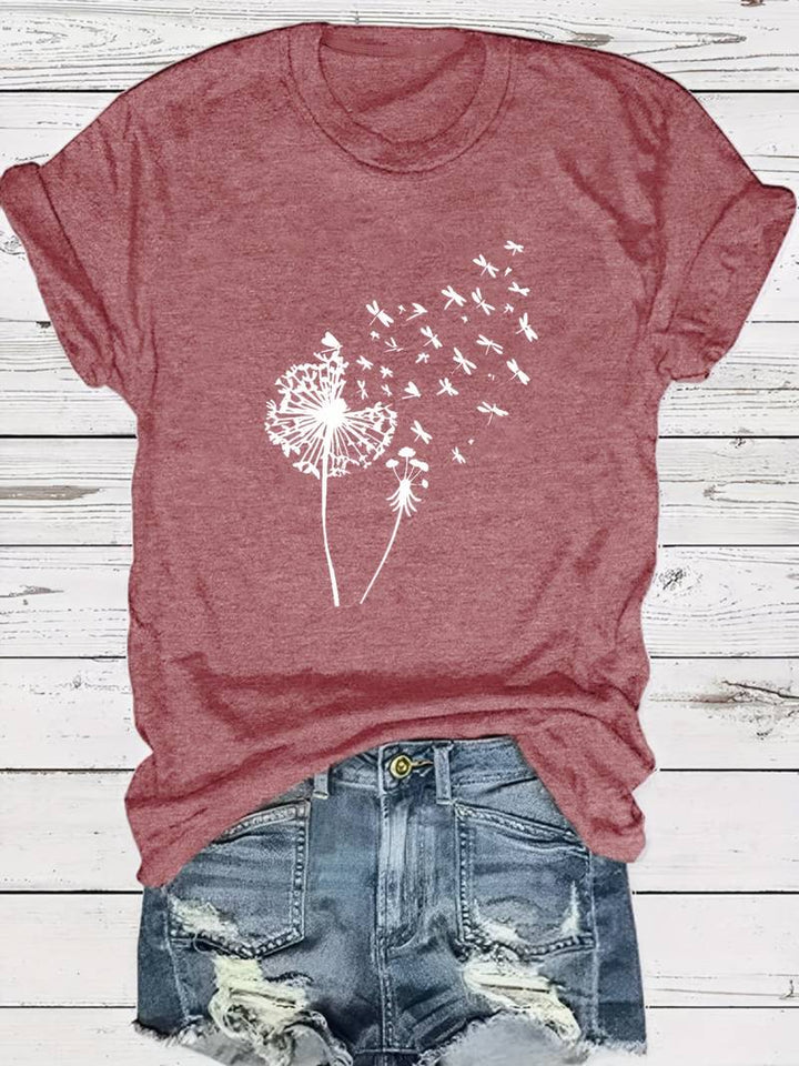 LS | Women Dandelion Print Shirt