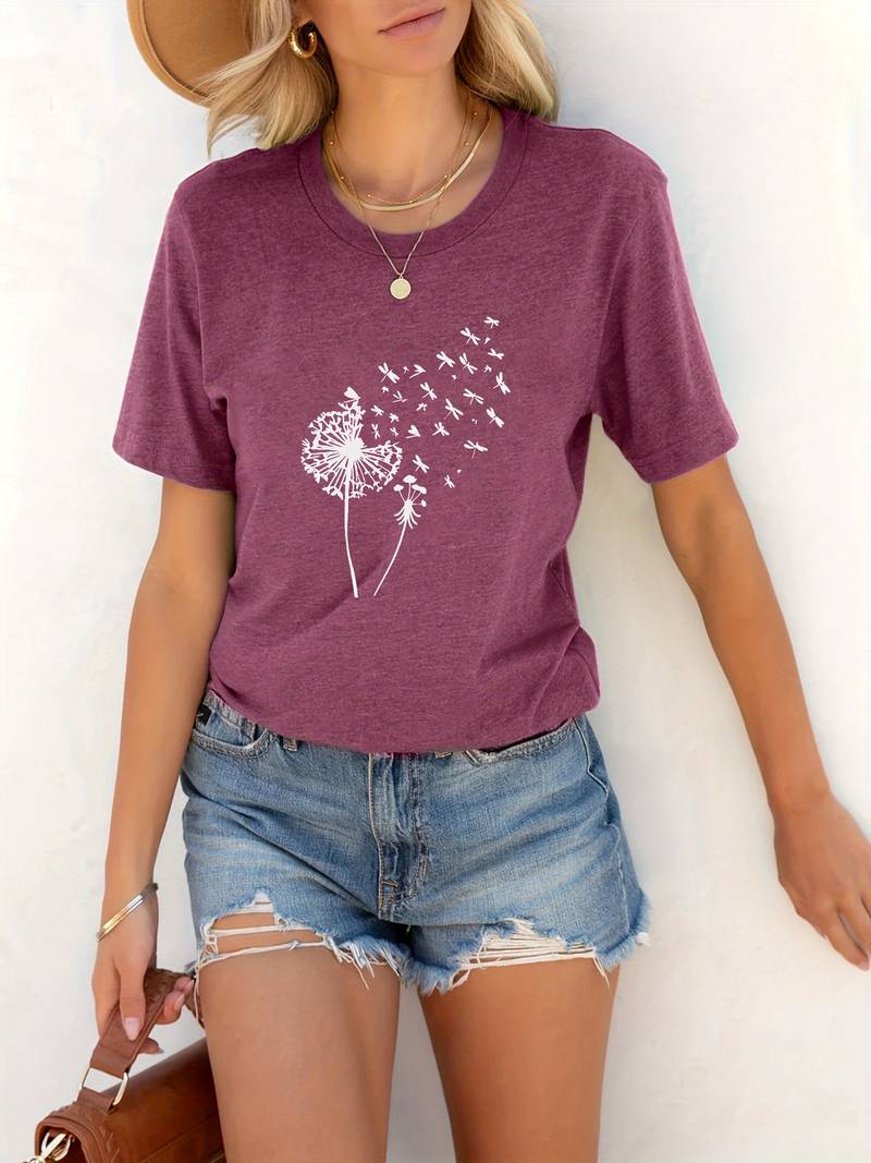 LS | Women Dandelion Print Shirt