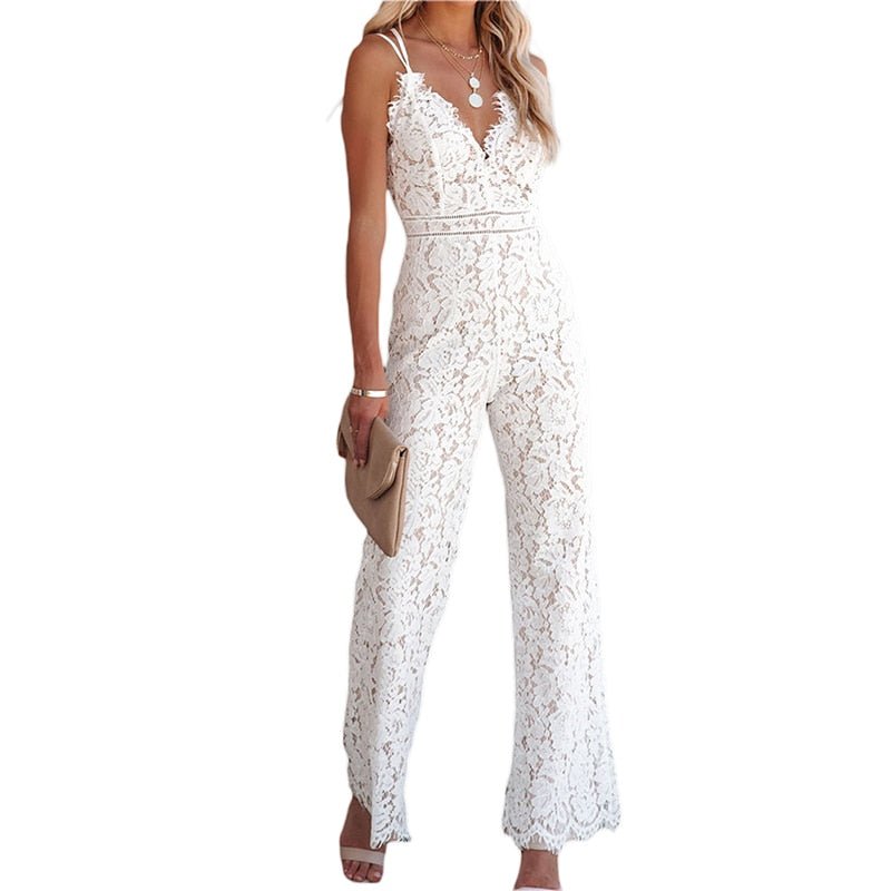 LS | Women Dreamy Lace Jumpsuit