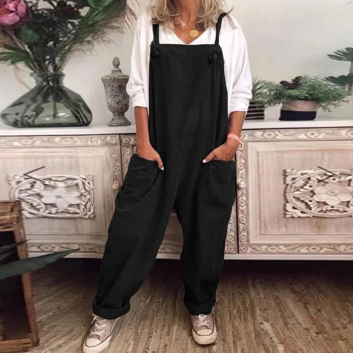 LS | Women Easy Fit Overall Jumpsuit