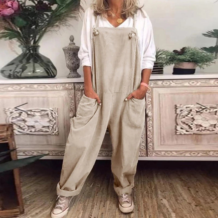 LS | Women Easy Fit Overall Jumpsuit