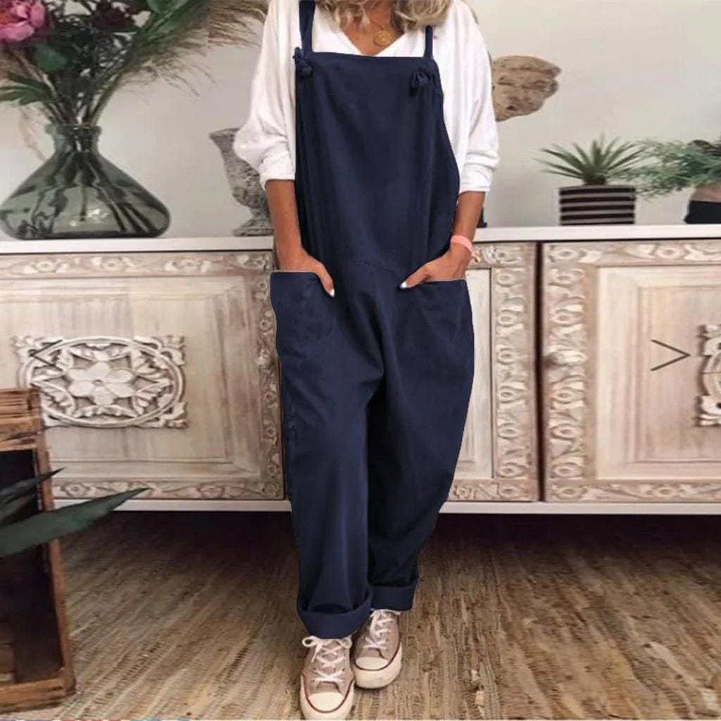 LS | Women Easy Fit Overall Jumpsuit