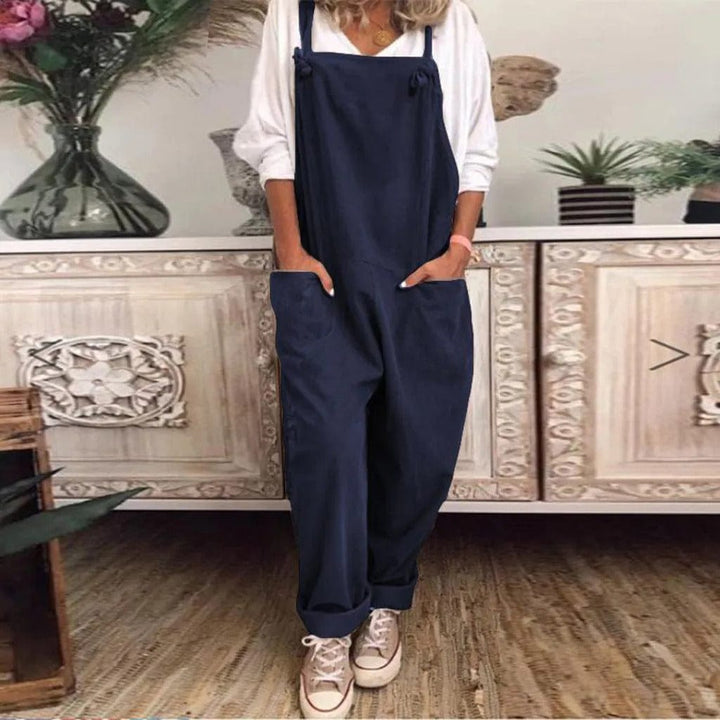 LS | Women Easy Fit Overall Jumpsuit