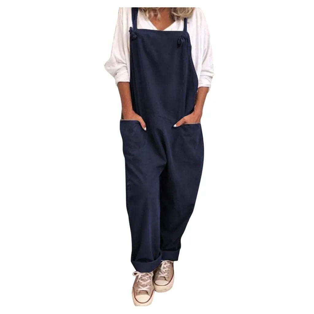 LS | Women Easy Fit Overall Jumpsuit
