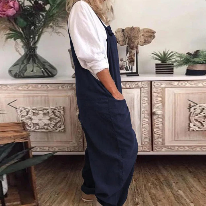 LS | Women Easy Fit Overall Jumpsuit