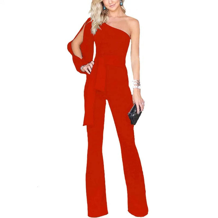 LS | Women Elegant Asymmetric Jumpsuit