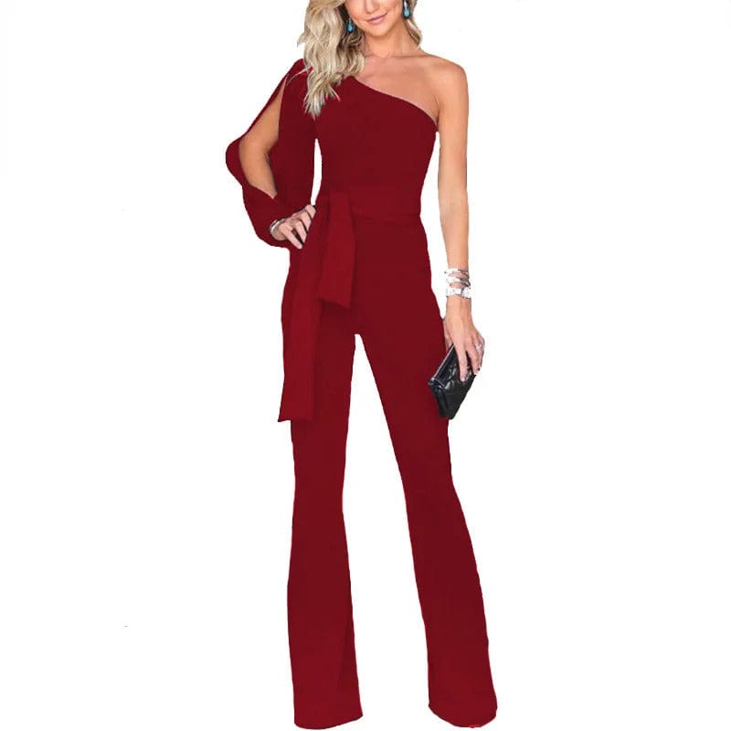 LS | Women Elegant Asymmetric Jumpsuit