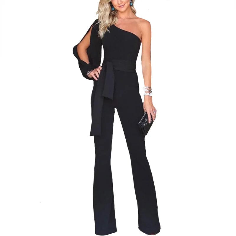 LS | Women Elegant Asymmetric Jumpsuit