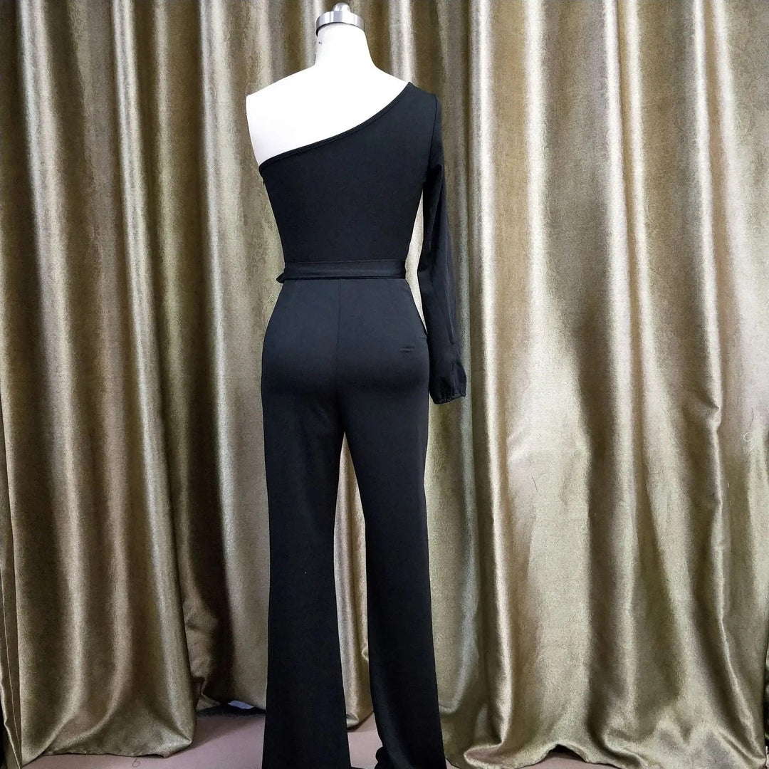 LS | Women Elegant Asymmetric Jumpsuit