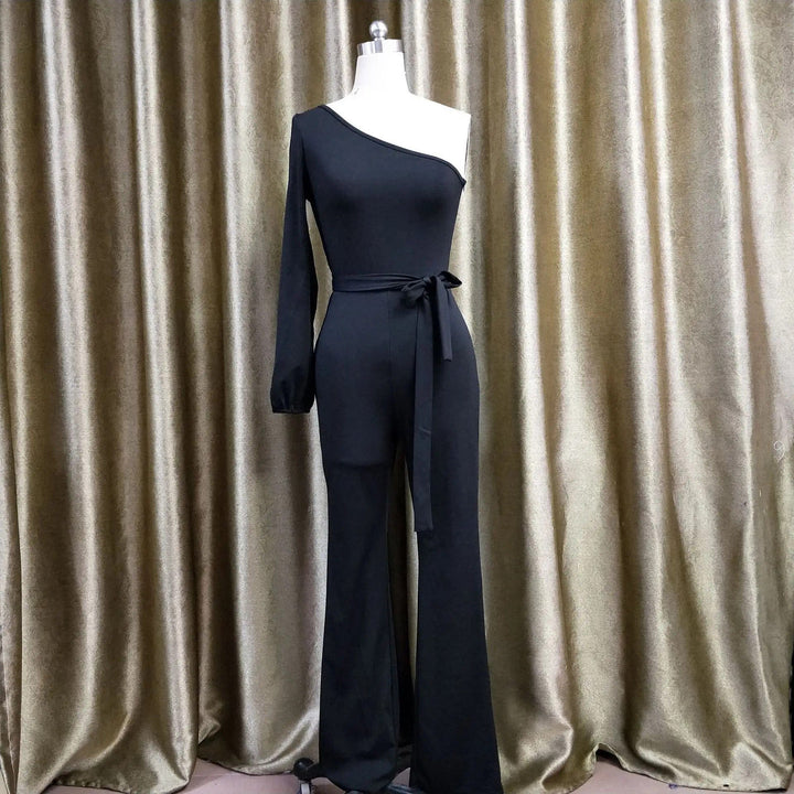 LS | Women Elegant Asymmetric Jumpsuit