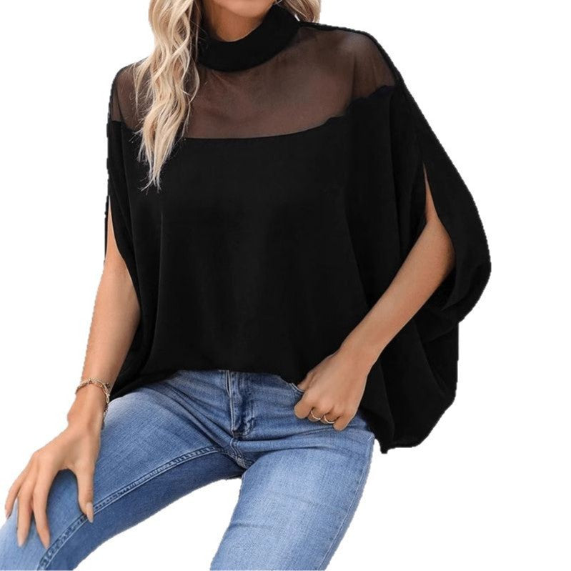 LS | Women Elegant Batwing Top
