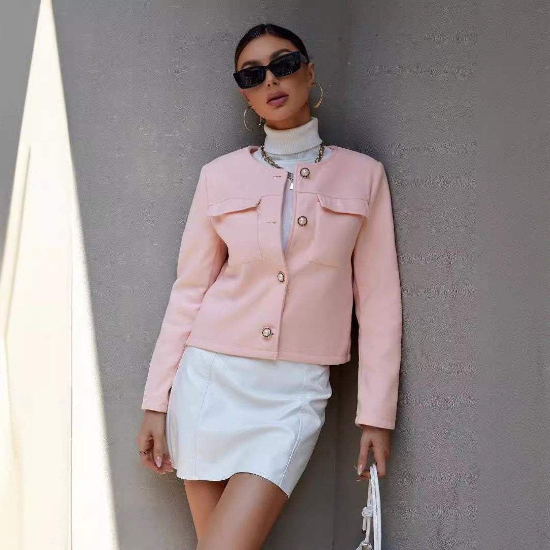 LS | Women Elegant Cropped Jacket