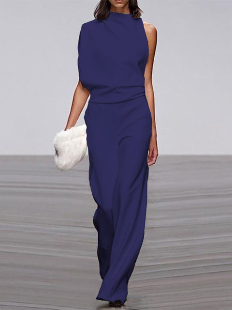 LS | Women Elegant High Neck Jumpsuit