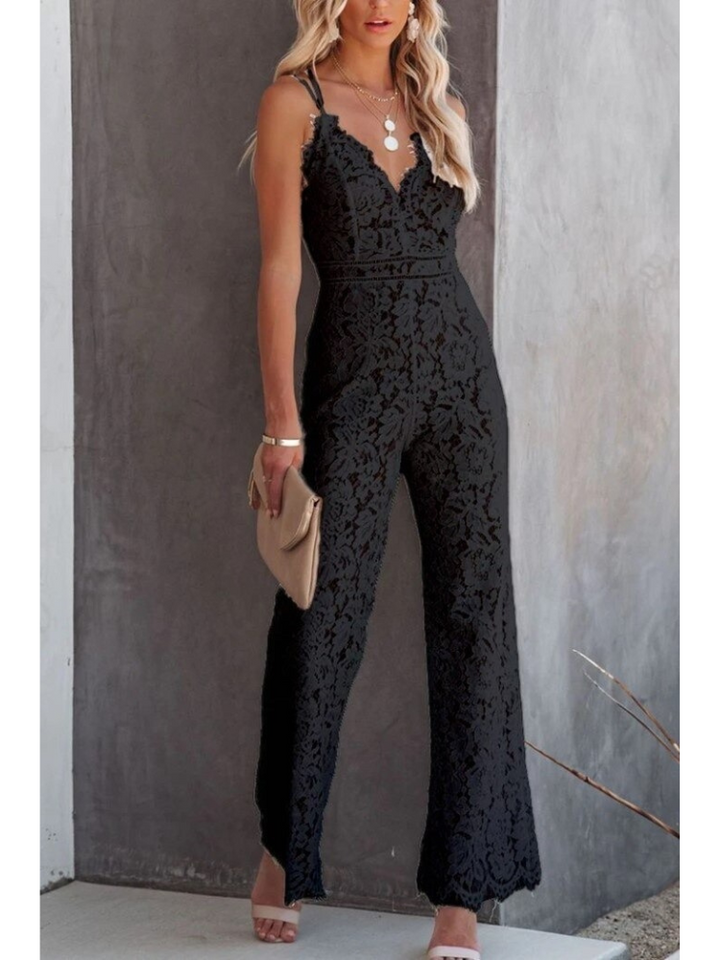 LS | Women Elegant Lace Fit Jumpsuit