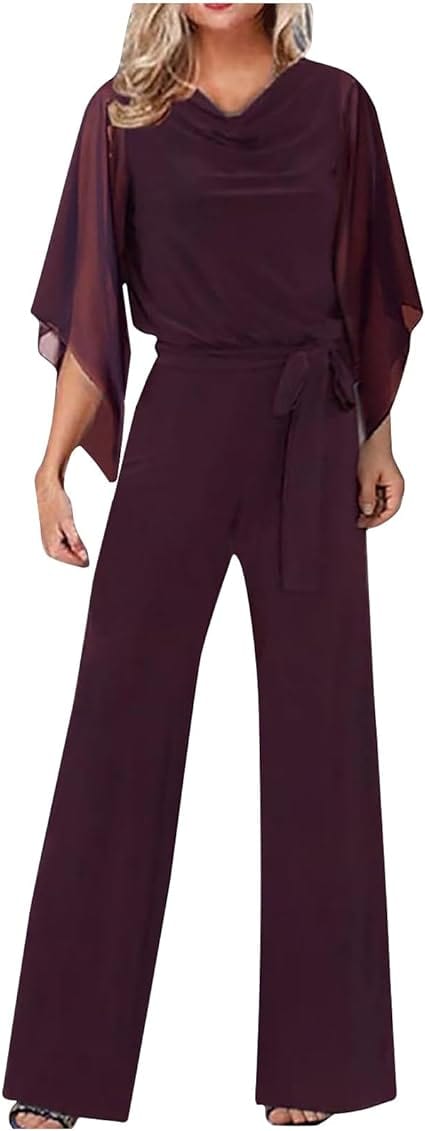 LS | Women Elegant Overlay Jumpsuit