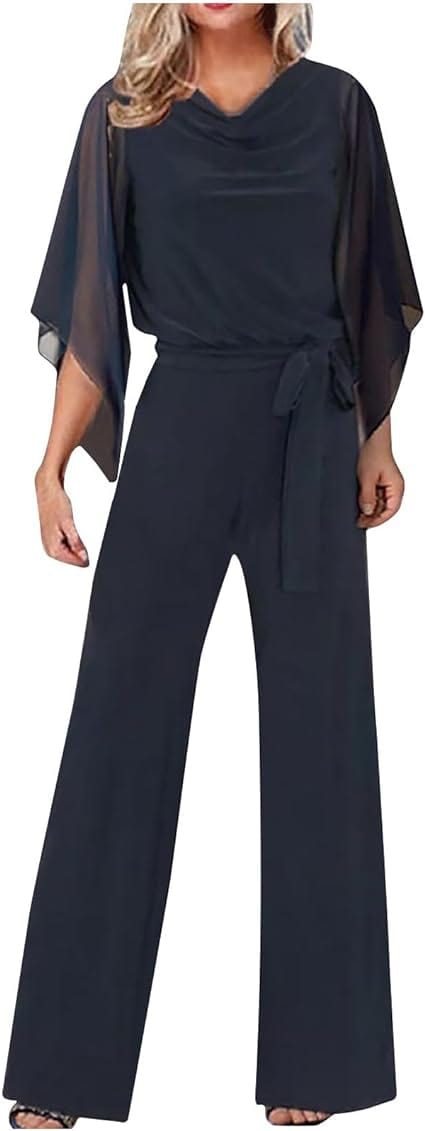 LS | Women Elegant Overlay Jumpsuit