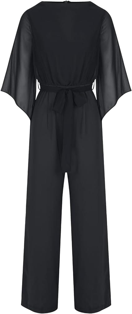 LS | Women Elegant Overlay Jumpsuit