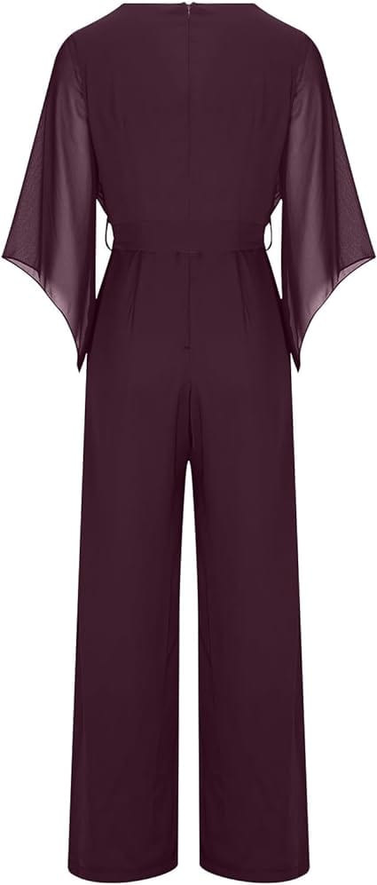 LS | Women Elegant Overlay Jumpsuit