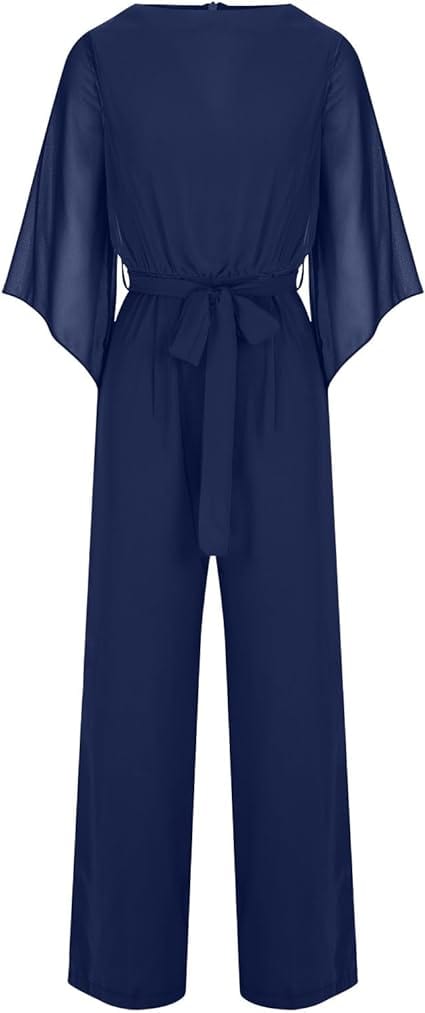 LS | Women Elegant Overlay Jumpsuit