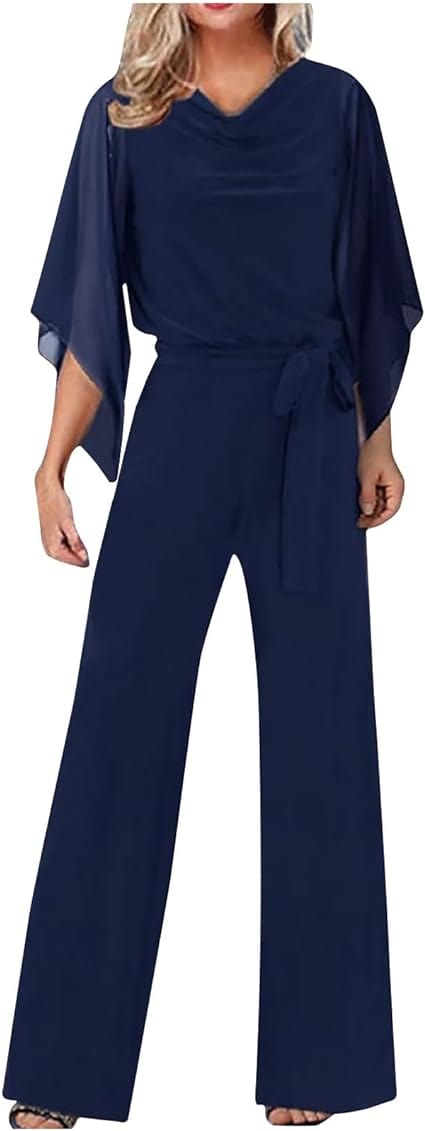 LS | Women Elegant Overlay Jumpsuit