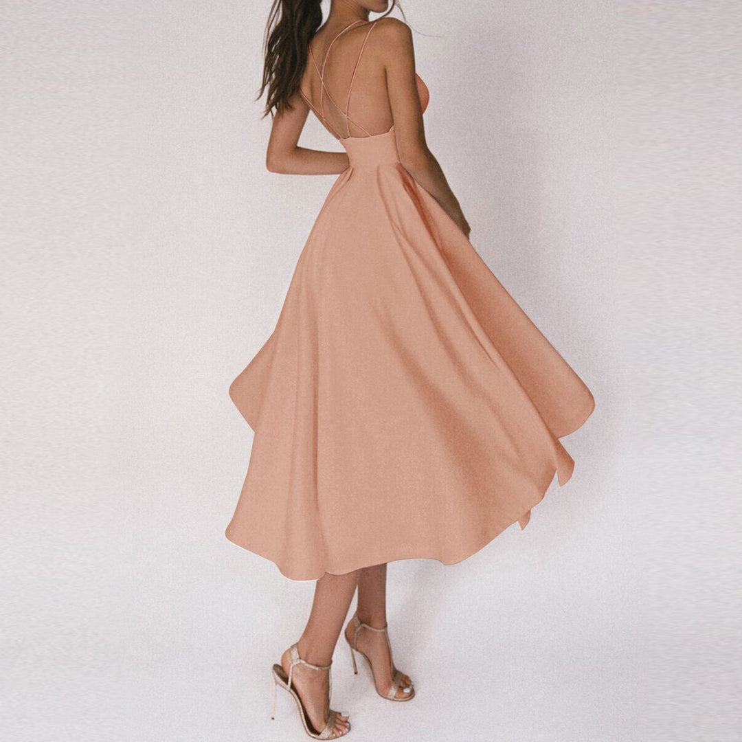 LS | Women Flared Midi Cocktail Dress